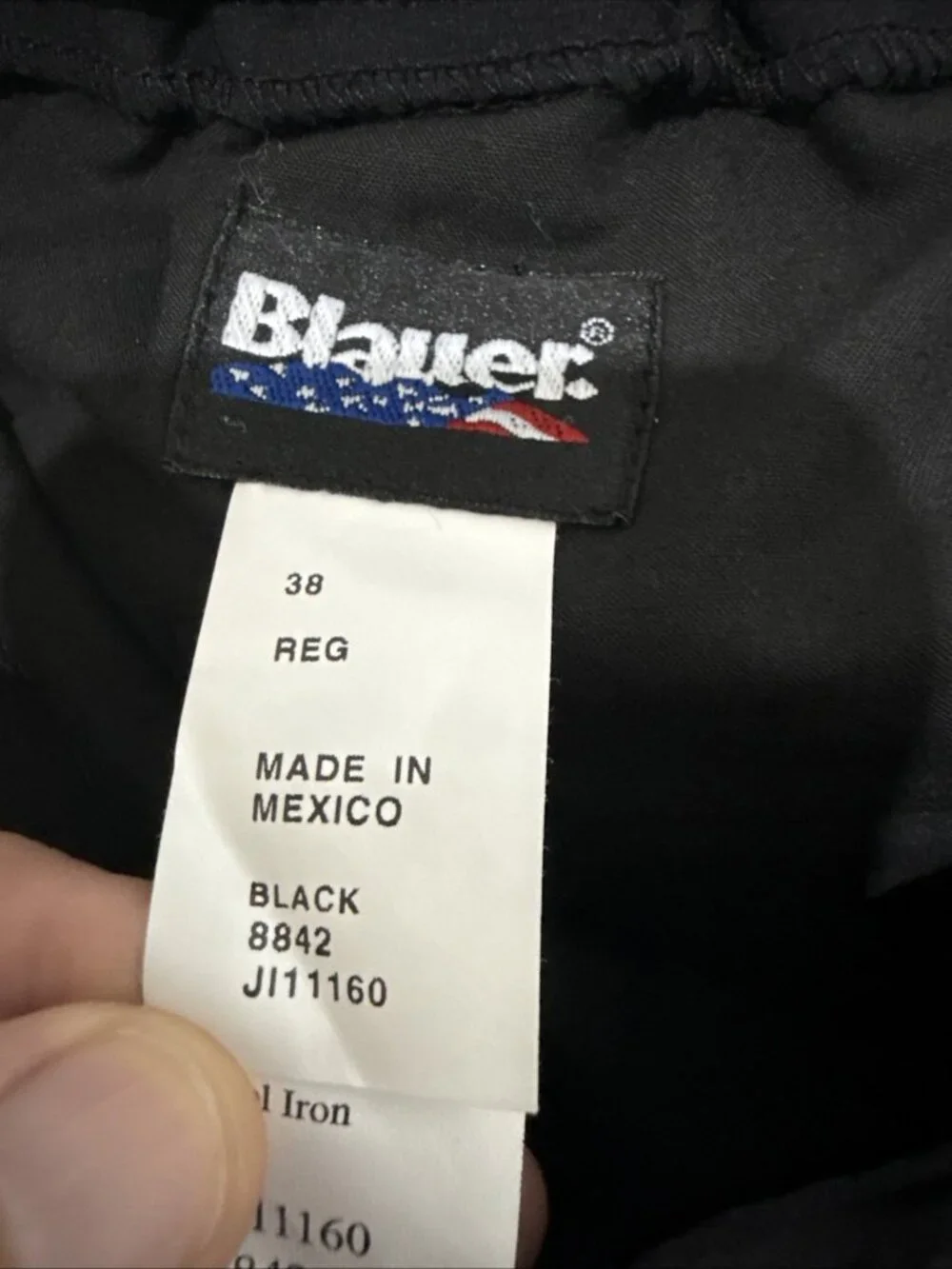 Blauer 8842 Flexforce Black Bike Shorts Size 38 Reg